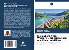Обложка Simulationen von Wasserbilanzbedingungen und Klimavariabilität