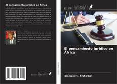 Buchcover von El pensamiento jurídico en África