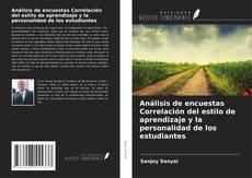 Buchcover von Análisis de encuestas Correlación del estilo de aprendizaje y la personalidad de los estudiantes