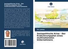 Обложка Soziopolitische Krise - Der Evakuierungsplan eines multinationalen Unternehmens