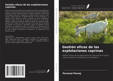Couverture de Gestión eficaz de las explotaciones caprinas