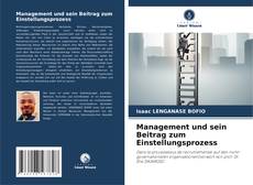 Portada del libro de Management und sein Beitrag zum Einstellungsprozess