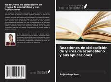 Buchcover von Reacciones de cicloadición de yluros de azometileno y sus aplicaciones
