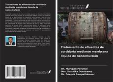 Buchcover von Tratamiento de efluentes de curtiduría mediante membrana líquida de nanoemulsión