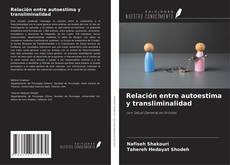 Buchcover von Relación entre autoestima y transliminalidad