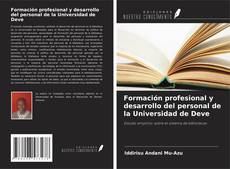 Buchcover von Formación profesional y desarrollo del personal de la Universidad de Deve