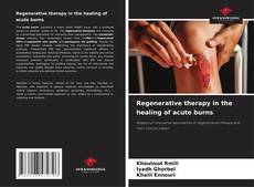Borítókép a  Regenerative therapy in the healing of acute burns - hoz