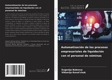 Buchcover von Automatización de los procesos empresariales de liquidación con el personal de nóminas