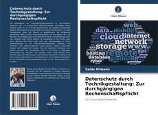 Обложка Datenschutz durch Technikgestaltung: Zur durchgängigen Rechenschaftspflicht