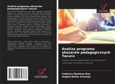 Обложка Analiza programu obszarów pedagogicznych Tacurú