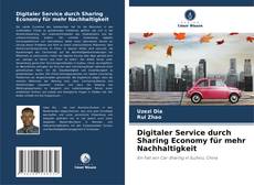 Borítókép a  Digitaler Service durch Sharing Economy für mehr Nachhaltigkeit - hoz
