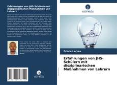 Bookcover of Erfahrungen von JHS-Schülern mit disziplinarischen Maßnahmen von Lehrern