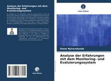 Buchcover von Analyse der Erfahrungen mit dem Monitoring- und Evaluierungssystem