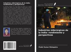 Buchcover von Industrias siderúrgicas de la India: rendimiento y perspectivas