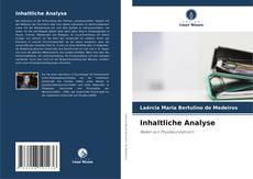 Couverture de Inhaltliche Analyse