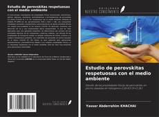 Buchcover von Estudio de perovskitas respetuosas con el medio ambiente