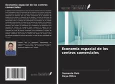 Buchcover von Economía espacial de los centros comerciales