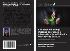 Buchcover von Variación en el mijo africano en cuanto a tolerancia a la salinidad y marcadores de ADN