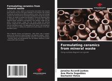 Copertina di Formulating ceramics from mineral waste