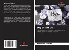 Bookcover of Paper settlers