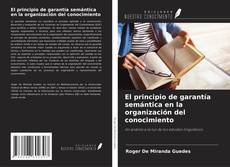 Buchcover von El principio de garantía semántica en la organización del conocimiento