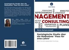 Borítókép a  Soziologische Studie über die Maßnahme "Pass für eine Lehre" - hoz