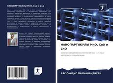 Buchcover von НАНОПАРТИКУЛЫ MnO, CuO и ZnO