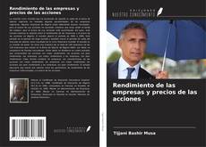 Capa do livro de Rendimiento de las empresas y precios de las acciones 