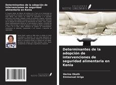Buchcover von Determinantes de la adopción de intervenciones de seguridad alimentaria en Kenia