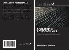 Copertina di APLICACIONES POSTCOLONIALES