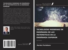 Buchcover von TECNOLOGÍAS MODERNAS DE ENSEÑANZA DE LAS MATEMÁTICAS EN LA ENSEÑANZA SUPERIOR