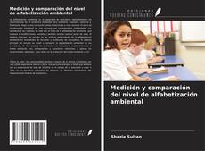 Buchcover von Medición y comparación del nivel de alfabetización ambiental