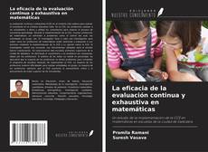 Buchcover von La eficacia de la evaluación continua y exhaustiva en matemáticas