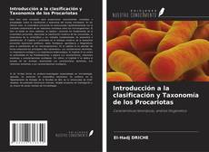 Buchcover von Introducción a la clasificación y Taxonomía de los Procariotas