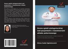 Buchcover von Ocena opieki pielęgniarskiej nad pacjentami z nowotworami układu pokarmowego