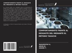 Couverture de COMPORTAMIENTO FRENTE AL DESGASTE DEL MEDIANTE EL MÉTODO TAGUCHI