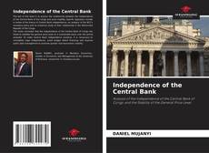Couverture de Independence of the Central Bank