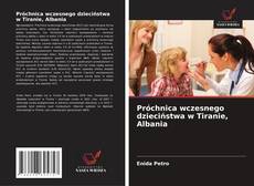 Capa do livro de Próchnica wczesnego dzieciństwa w Tiranie, Albania 