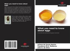 Copertina di What you need to know about eggs