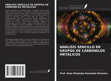 Couverture de ANÁLISIS SENCILLO DE GRUPOS DE CARBONILOS METÁLICOS