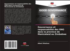 Capa do livro de Gouvernance et responsabilité des ONG dans la province de Manicaland au Zimbabwe 