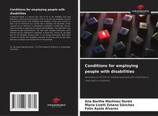 Copertina di Conditions for employing people with disabilities