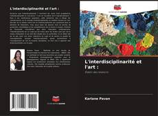 Capa do livro de L'interdisciplinarité et l'art : 