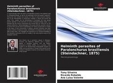 Portada del libro de Helminth parasites of Paralonchurus brasiliensis (Steindachner, 1875)