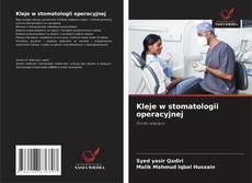Copertina di Kleje w stomatologii operacyjnej