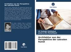 Buchcover von Architektur aus der Perspektive der sakralen Kunst