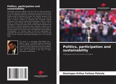 Обложка Politics, participation and sustainability