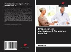 Portada del libro de Breast cancer management for women over 70
