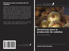 Borítókép a  Directrices para la producción de cebollas - hoz