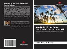 Capa do livro de Analysis of the Basic Sanitation Sector in Brazil 